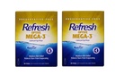 Refresh Optive Mega-3 määrdeaine silmatilgad, 30 ühekordselt kasutatavat (pakk 2)