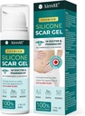 Silicone Scar Gel Stretch Mark: 100% Silicone Scar Cream - Eemaldage uued vanad naha armid 50 g
