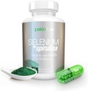 Suurendage kontsentratsiooni, mälu ja energiat Premium Selenium + Spirulina - Premium Antioksüdandi lisand ajufunktsioonile - 60 päeva pakkumine (60 kapslit) - (1-pakk)