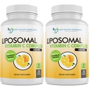 Liposomaalne C-vitamiin 1400mg ühe serveerimise kohta - kõrge imendumisega askorbiinhape, Lypo-Spheric Vitamiin C kompleks Immune Support Supplement w / Powerful Antioxidants and Collagen Booster, (180 Veggie Caps 2 Pack)