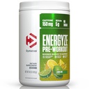 Dümatiseerige Energyze Pre Workout Pulber meestele ja naistele, sidruni laimi maitse, 150mg kofeiini, 5g BCAA-d, L-teaniini, L-türosiini, L-tsitrulliin, suhkruta, 30 serveerimist