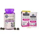 Eluaed Orgaanilised Elderberry Gummies täiskasvanutele ja lastele - Immuunsüsteemi tugilisa orgaanilise puuviljaga & Dr. Formuleeritud naiste probiootikumid üks kord päevas, 16 tüve, 50 miljardit, 30 kapslit