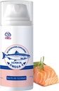Looduslik lõhe kalaõli väikestele koertele ja kassidele -3X Omega 3 naha ja karva tugi - kontsentreeritud emulgeeritud toidulisand lemmikloomadele - looduslik EPA + DHA rasvhapped liigese funktsiooni, immuunsuse ja südame tervise jaoks