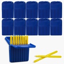 (80 Pcs) Tähevõtme kuulmine Selge kuulmisabi vahakaitse filtrid, Starkey Wax Guards kuulmisabi filtrite tarvikud, kuulmisabivahendid Puhastuskomplekt, kõrva asendusosad Puhastusvahend (10 pakki)