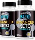 (2 Pack) Hakitud Keto pillid, Premium Keto Shred kaalulangus kapslid, kõik looduslik Keto täiendada toetada Fitness ja keha eesmärgid, Ametlik ShreddedKeto kommentaare (120 kapslit)