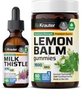 BIO KRAUTER Piimaohaka tinktuur 2 Fl. Oz. & Lemon Balm 60 Gummies