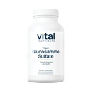 Elutähtsad toitained Vegan Glükoosamiinsulfaat 750mg | Tervislik kõhre, liikuvus ja ühine tugilisand | Glükosamiini taimsed allikad | Gluteen, piimatooted, sojavaba | Mitte-GMO | 60 kapslit