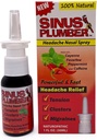Sinus Plumber Migreen Peavalu Nasaalne Spray koos kapsaitsiini ja palavik