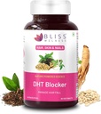 Sheltr DHT Blocker biotiin, kõrvitsaseemned, roheline tee ekstrakt, Omega 3, ženšenni ekstrakt, vitamiin C, E, B6, aitab vähendada juuste kukkumist, stimuleerib juuste kasvu täiendada meestele ja naistele - 60 tabletti
