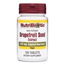 NutriBiotic – greibiseemne ekstrakti tabletid 125mg, 100 Count | Premium Grade GSE koos bioflavonoididega | Tugev immuunsus ja üldine tervisetoetus | Lihtne neelata | Vegan, gluteenivaba, mitte-GMO