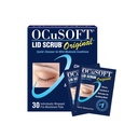 OCuSOFT Lid Scrub Originaalne silmalau puhastaja - eelnevalt niisutatud silmalau puhastused kergete kuni mõõdukate tingimuste jaoks - silmalau puhastaja puhastamiseks, mugavuseks ja soojendamiseks ärritunud silmalaud - 30 loend