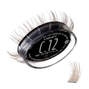 Lashify Curl 12mm Gossameri ripsmepikendused Täitke, tuha värv, DIY valed ripsmed looduslikuks väljanägemiseks