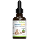 Lemmikloomade heaolu Immuunsus Kindel kassidele - toetab normaalset immuunkaitset, soolestiku Flora tasakaalu, andrograafiat, Echinacea, C-vitamiini, tsinki - veterinaararsti poolt formuleeritud taimset lisa 2 fl oz (59 ml)