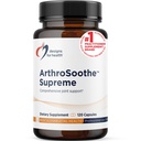 Disainid Health ArthroSoothe Supreme - ühine tugi täiendada täiskasvanutele glükosamiini sulfate, kvertsetiin, roheline Lipped rannakarbid, MSM, Hiina Skullcap + rohkem - Non-GMO (120 kapslit)