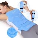 REVIX XXL Full Back Ice Pack Wrap, korduvkasutatav Gel Cold Compress ülemise ja alumise selja jaoks, pikaajaline paindlik jääpakett lihaste väsimuse, valulikkuse ja treeningujärgse taastumise jaoks