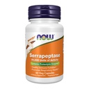 NOW Foods Supplements, Serrapeptase 60 000 ühikut aktiivsust, soodustab hingamisteede tervist ja immuunsüsteemi funktsiooni *, 60 Veg kapslit