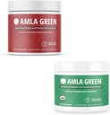 Amla Powder & Green Tea Superfood Supplement, Antioxidant Support, valmistatud Hibiscus (90 Servings) ja India karusmarjad (30 Servings), Orgaaniline, Vegan