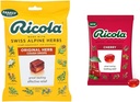 Ricola Original Natural Herb Köha Supressant Kurgutilgad, 45 tilka, Võitleb Köha Loomulikult, Soojendab Kõri, Looduslikult Rahustav Relief & Kirsi Kurgutilgad, 45 Count