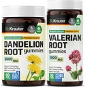 BIO KRAUTER Dandelion Root 60 Gummies & Valerian Juur 90 Gummies