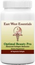Optimal Beauty Pro - toidulisand East West Essentials - edendab paksemaid, tervislikumaid juukseid - aitab ehitada kollageeni - vähendab trahvi jooni ja kortse