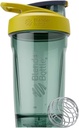 BlenderBottle Strada Shaker Cup sobib ideaalselt proteiinikokteilide ja enne treeningut, 24-kordne, kollane