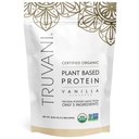Truvani Vegan Peavalgupulber | Vanilla | 20g Orgaaniline Taimne Valk Serving | 20 Servings | Keto | Gluteen & Piimavaba | Madala carb | Lisatud suhkur