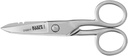 Klein Tools 2100-9 roostevabast terasest elektrikäärid, valmistatud USA-s, 5,25-tollised vaba-Fall käepidemed, Strippingi sälgud, mittelibisev serrated Blade
