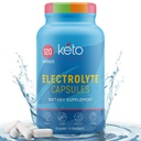 Keto Vitaalid Elektrolüütkapslid | Originaalne Keto Elektrolüütpillide lisand | Soolelektrolüütttid hüdraadimiseks | Kalorivaba | Süsivesikuvabad KetoVitaalid Elektrolüütkapslid