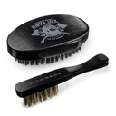 Habemehari meestele - Looduslik metssiga Bristle Beard Brush Kit - Mustache Brush meestele - Premium Grooming Set Hunter Jack