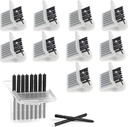 (80 Tk) Cerustop Wax Guard Filters for Kuulmisabivahendid Varustab Phonak, Kuulmisabi Vaha Filtrid Resound, Widex ja Unitron, Kuulmisabi Asendusosad Puhastamine Kit tarvikud Tööriist (10 Tk)