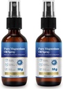 Üldine 2 Fl Oz Magneesiumõli pihusti - puhas ja orgaaniline - kõrge kontsentratsiooniga magneesium - mitte-GMO, gluteenivaba - kergesti imenduv - 2pc