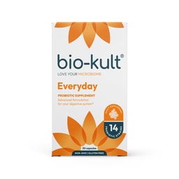Bio-Kult soolestiku tervise probiootiline lisand, 14 tüve, probiootikumid naistele ja meestele, immuunsuse tugi, seedetrakti tervis, riiulite stabiilne, mitte-GMO ja gluteenivaba, kapslid, 30 loendit (1. pakk)