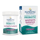 Nordic Naturals Nordic Flora Probiootiline Naiste tasakaal - 30 kapslit - 12 probiootilist tüve 60 miljardi kultuuriga - soolestiku tugi, vaginaalne tervis - vegan - 30 serveerimist