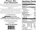 Fermenteeritud herneproteiin (orgaaniline) 16 oz (16 maitsestamata augud)