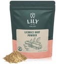 VALLEY Lagrits / lagritsa juure pulber - Indiast pärit mulethi - Glycyrrhiza Glabra - looduslik magusaine - Vegan & gluteenivaba - pakendatud taassuletavasse kotti (8oz, 226g)