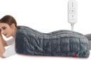 Comfytemp Kaalutud küttepadja 17"×33 "tagasi & krambid, ekstra suur elektriline soojuspadja, Sünnipäeva kingitused ema naistele Mehed Isa, Full Body Soojendatud Pad, Sügavam Lihas- ja Valu Relief
