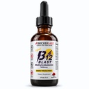 Bricker Labs B12 Blast Metüülkobalamiin 5000mcg, hea maitsega Sublingvaalne Vedel energia Vitamiinid - Vegan B12 Vitamiinid, Jätkusuutlik energia ja Cellular Health Supplement - 59-päevane serveerimine