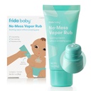 Frida Baby No-Mess Auru Rub, Baby Vapor Rub rinnale, kaelale, seljale + jalale, mitte-ravitud, naftavaba, käed-vabad aplikaatortoru, mitteplekiline, rahustav eukalüpt ja lavendel une jaoks