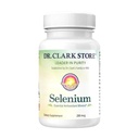 Dr Clark Selenium Supplement 200 Mcg - Dieetkapslid koos oluliste mineraalidega - parandab kilpnäärme funktsiooni, immuunsüsteemi tugi - 100 kapslit