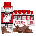 LABRADA TOITLUS - Lean Body RTD vadakuvalgu raputamine, mugav On-The-Go toidu asendamine raputamine meestele ja naistele, 20 grammi valku - nullsuhkrut, laktoosi ja gluteenivaba, šokolaad (16. pakend)