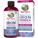 MaryRuth Organics | Vedel Raualisandi Raseduse ja imetamise sünnieelne ja -järgne sünnitus | Rauapuudus | Immuunsüsteemi tugi | Suhkru/ gluteenivaba | Vegan | Mitte-GMO | 15.22 Fl Oz