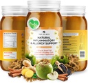 TrueSeaMoss Pro-Line Gel - Põletikuline / Allergia - Puuviljageel Premium Sea Moss Köögiviljad Lahustub - Vegan-sõbralik - Valmistatud USAs (Apple / Cinnamon, Pack of 1) NW1