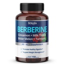 Premium Berberine Supplement koos Ceyloni kaneeli, Mõru melon, piimaohakas - 150 päeva pakkumine (150 loend (pakk 1))