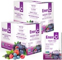 Ener-C Suhkruvaba Multivitamiini Joogi Segu - Vitamiini Pulber Vee jaoks, Elektrolüütide Pulber Ilma Suhkruta, Hüdreerimise Boost Paketid, Nullsuhkur, Vitamiin C & B12 Täienduse Vedel Segu - Segatud Marja, 60 Loe