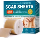 Silicone Scar Sheets, Silicone Scar Tape (1,6 "x 120" Roll-300CM), Silicone Tape armide jaoks, Scar Tape kirurgiliste armide jaoks, Silicone Scar Strips C-sektsiooni jaoks, Tummy Tuck, Keloid ja Kirurgilised armid