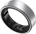 SAMSUNG Galaxy Ring, AI Smart Ring, Size First w/Size Kit, No App Subscript, Fitness Monitor, Sleep Tracker, Kuni 7-päevane aku, Suurus 8, Titanium Silver [USA versioon, 1Yr tootja garantii]