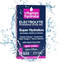 Vitamiinhüdraadi elektrolüüt pulbristatud joogisegu, superhüdraat, suurendav vastupidavus ja võitleb väsimusega, purustamine elektrolüütide, vitamiinide ja mineraalidega, 0 suhkur, Berry Splash, 10 kleeppakendit