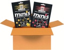 HALLS Minis Cherry ja Honey Sidrun Sugar Free Cough tilgad Variety Pack, 2 kotti, 4 pakendit (96 kokku tilka)