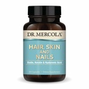Dr Mercola juuksed, nahk ja küüned - annab biotiini, keratiini ja hüaluroonhapet - Premium kvaliteet - toetab tervislikku vananemist - mitte-GMO, gluteenivaba ja sojavaba - 30 kapslit (30 serveerimist)