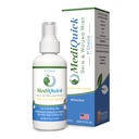 MediQuick Antiseptiline Spray Mist 4 Fl Oz | Naha ja haavade parandamine Esmaabi Spray Burns & Cuts 12 tundi tegevus | Aitab paraneda akne lööve Ekseem Sügelus Hammustused & Rohkem | Ohutu Haavapesu Ilma Sting